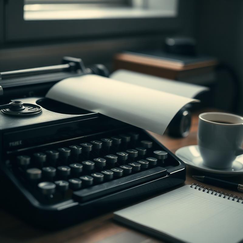Vintage typewriter